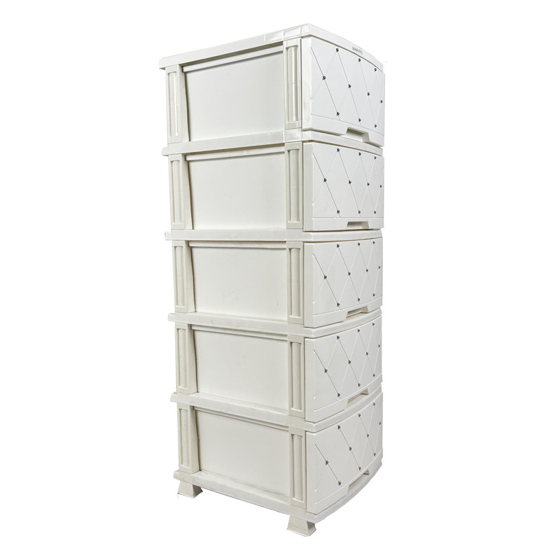 فایل کشویی رزگلد مدل  5 کشو XL نگین دار R752