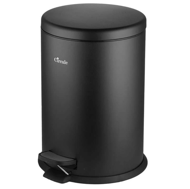 سطل پدالی استیل 20لیتری درب آرام بند